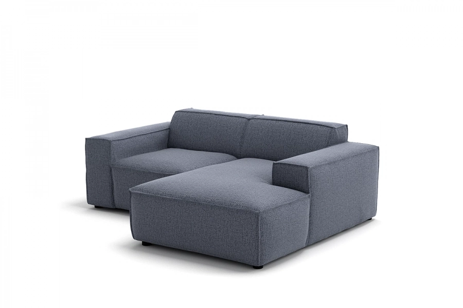 Model MODULARIS NB (niski bok) - Modularis NB sofa 1,5 osobowa + longchair prawy